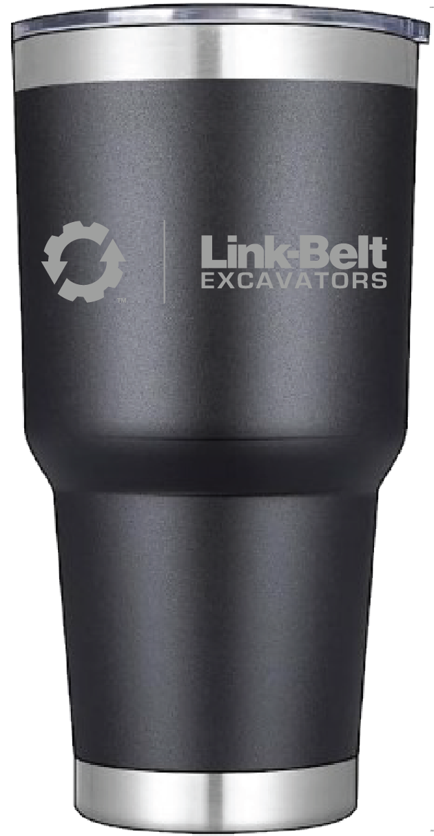 ES + Link-Belt - 30oz. Stainless Steel Tumbler