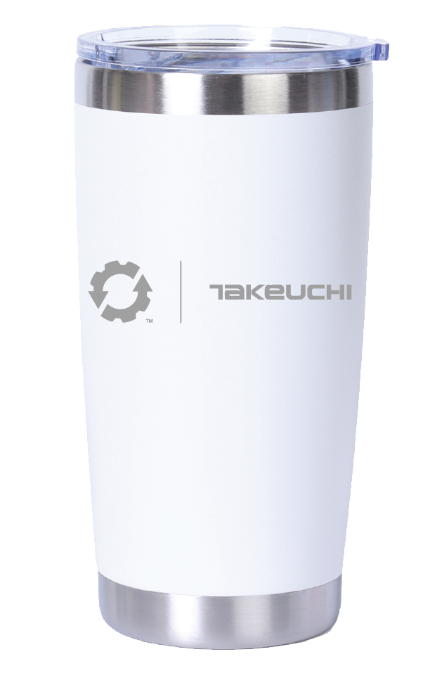 ES + Takeuchi - 20oz. Stainless Steel Tumbler