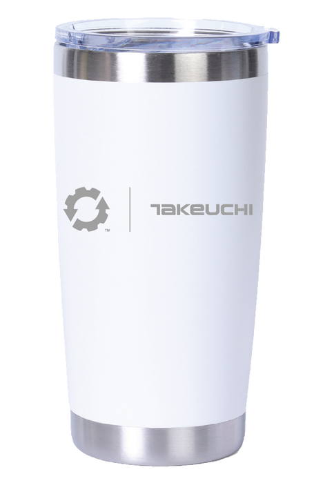 ES + Takeuchi - 20oz. Stainless Steel Tumbler