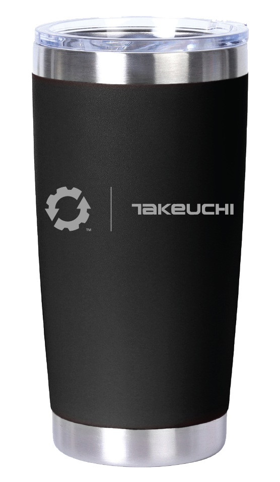ES + Takeuchi - 20oz. Stainless Steel Tumbler