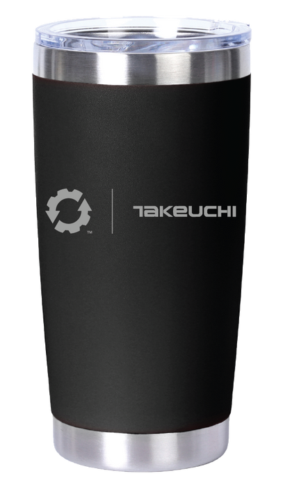 ES + Takeuchi - 20oz. Stainless Steel Tumbler