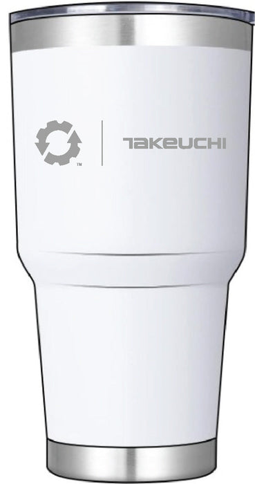 ES + Takeuchi - 30 oz. Stainless Steel Tumbler