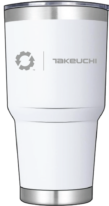 ES + Takeuchi - 30 oz. Stainless Steel Tumbler