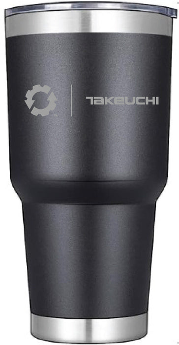 ES + Takeuchi - 30 oz. Stainless Steel Tumbler