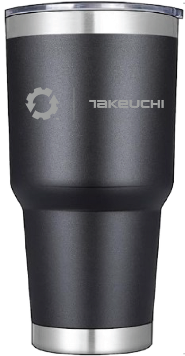 ES + Takeuchi - 30 oz. Stainless Steel Tumbler