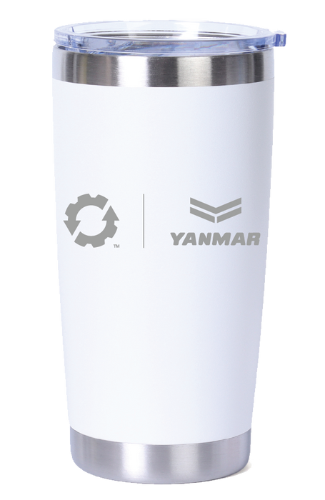ES + Yanmar - 20oz. Stainless Steel Tumbler