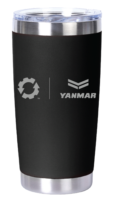 ES + Yanmar - 20oz. Stainless Steel Tumbler