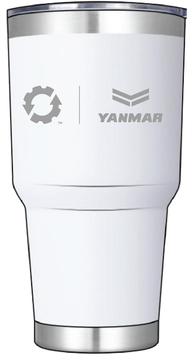 ES + Yanmar - 30 oz. Stainless Steel Tumbler
