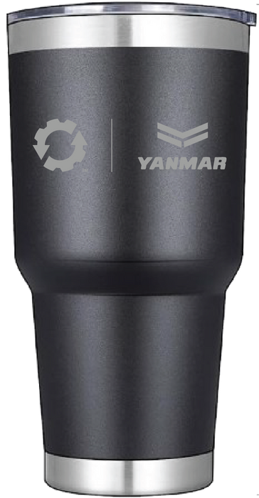 ES + Yanmar - 30 oz. Stainless Steel Tumbler
