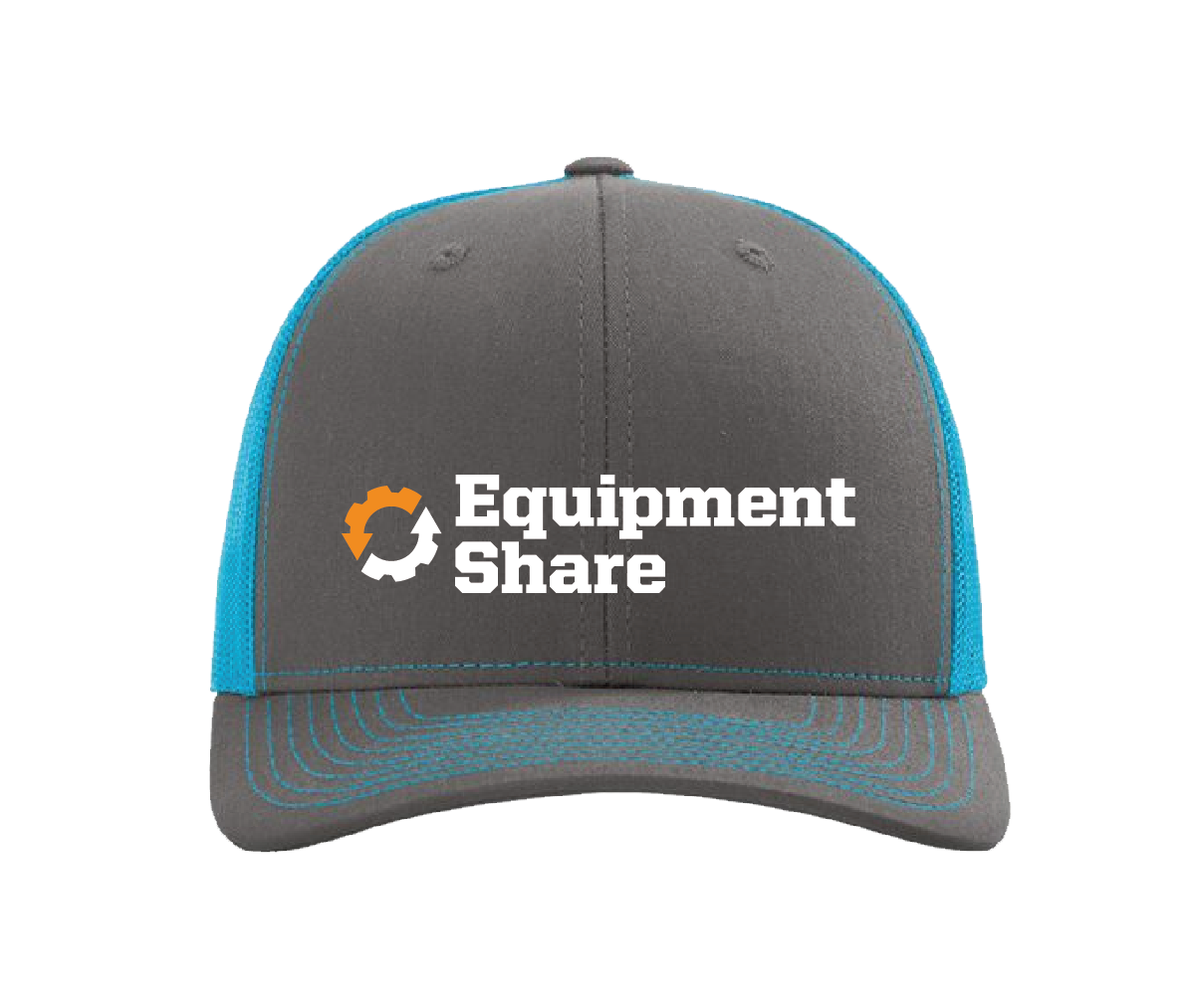 EquipmentShare Richardson 112 Snapback Trucker Cap - Full Front Logo