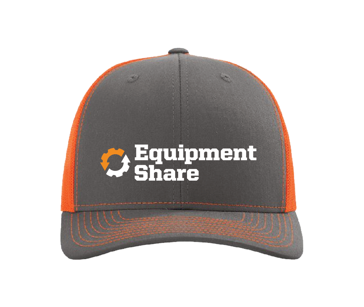 EquipmentShare Richardson 112 Snapback Trucker Cap - Full Front Logo