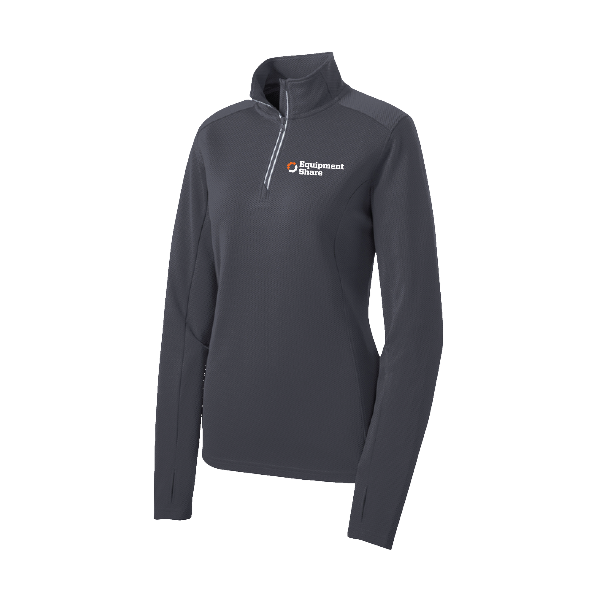 EquipmentShare Sport-Tek Ladies Sport-Wick Textured 1/4 Zip Pullover