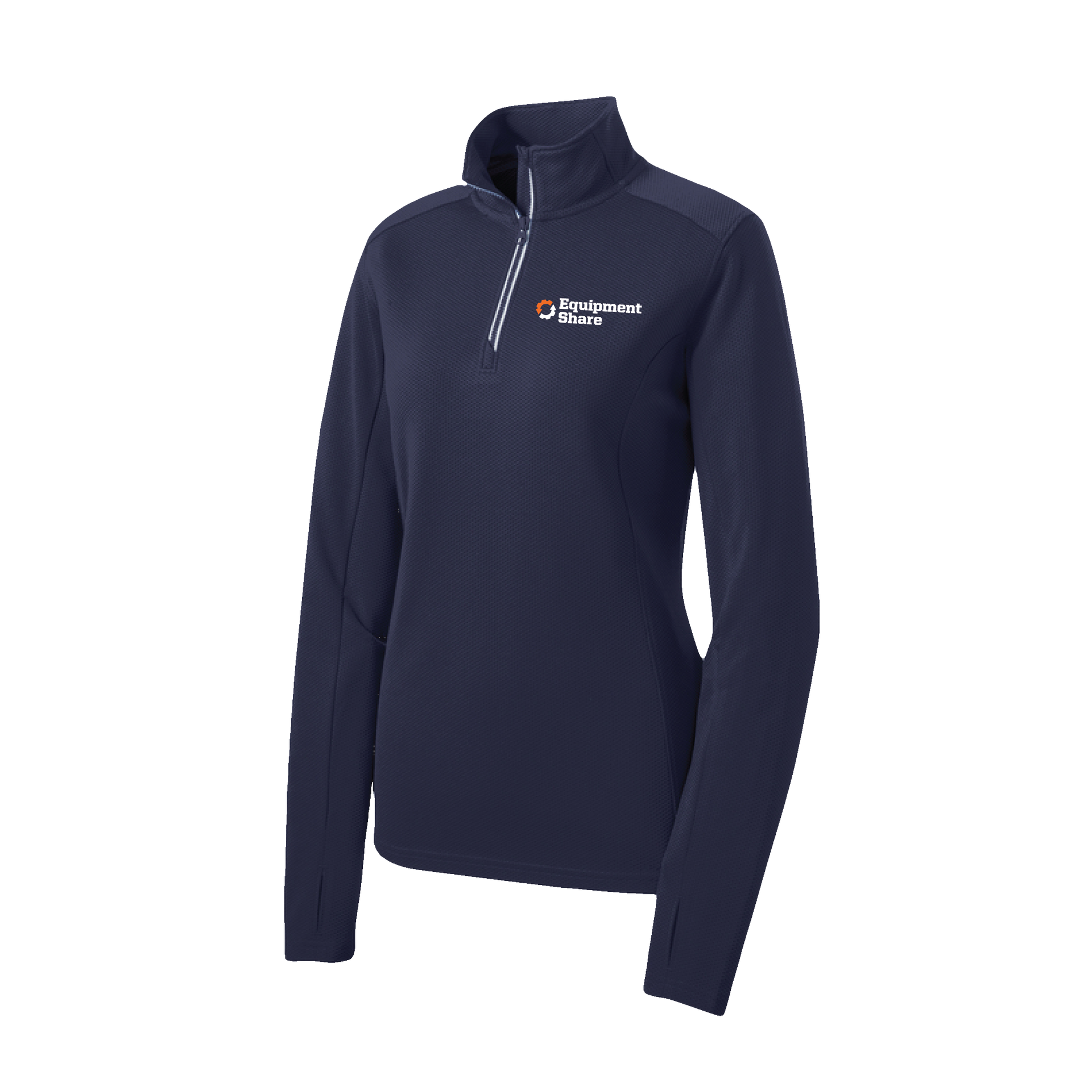 EquipmentShare Sport-Tek Ladies Sport-Wick Textured 1/4 Zip Pullover