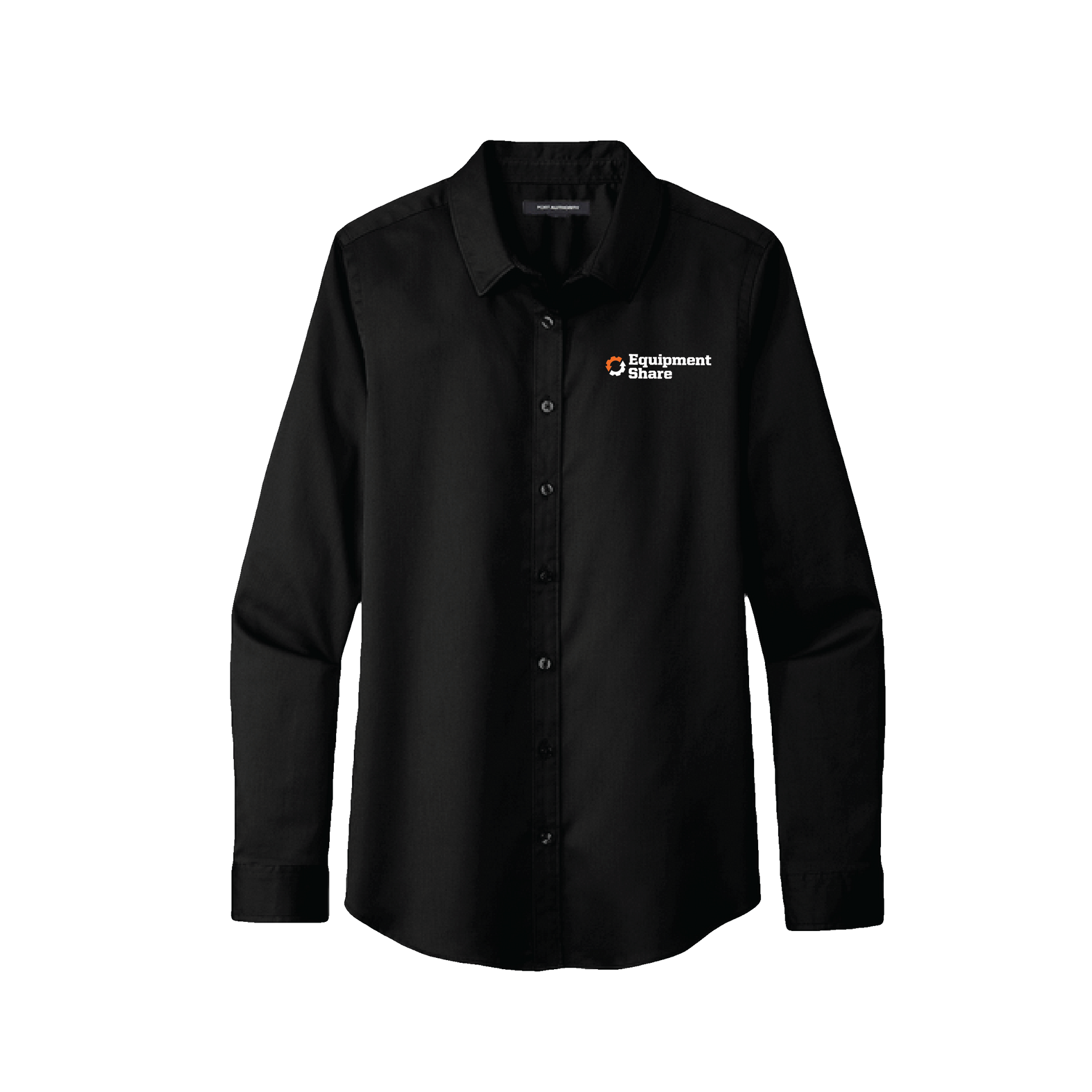 EquipmentShare Ladies Broadcloth Gingham Easy Care Shirt