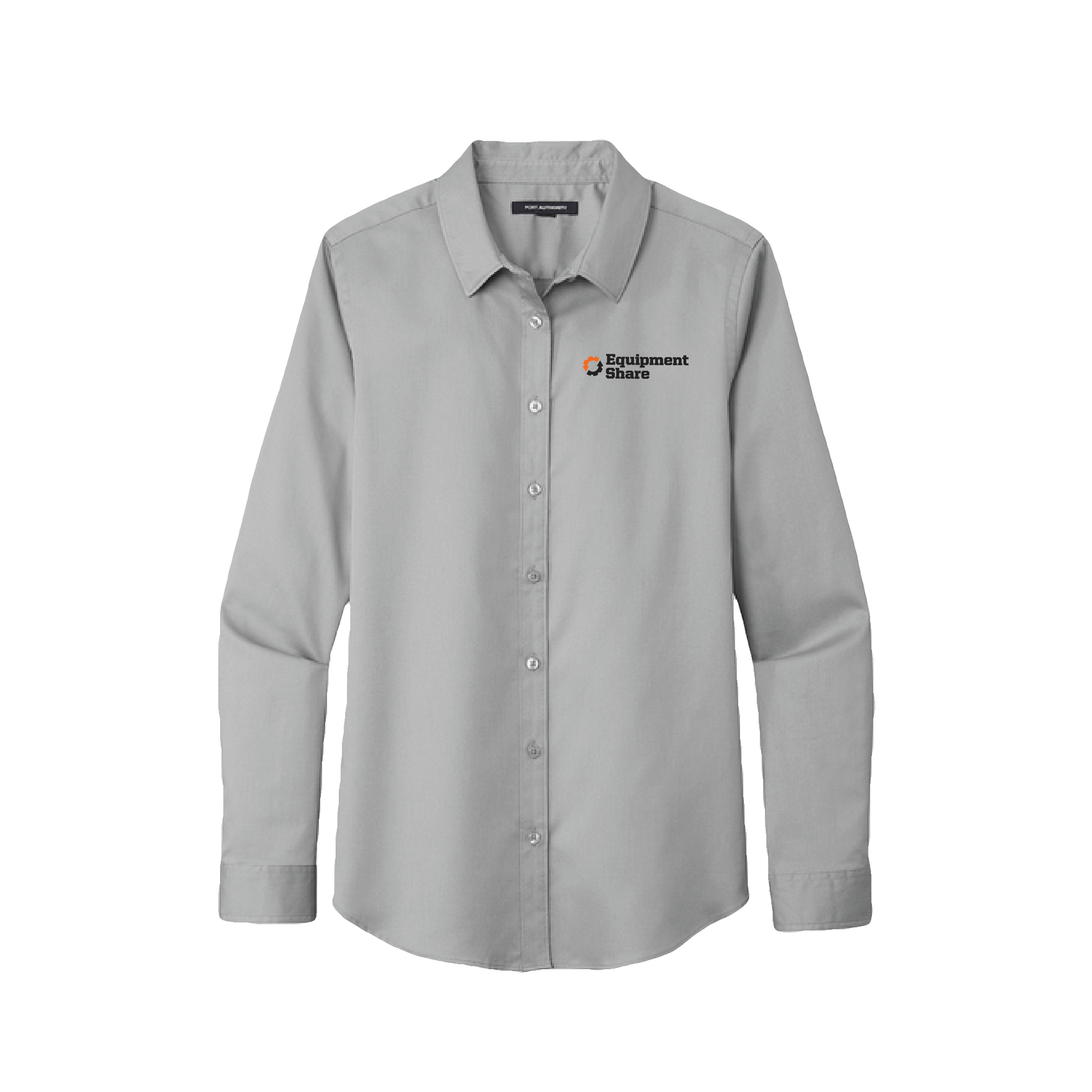 EquipmentShare Ladies Broadcloth Gingham Easy Care Shirt