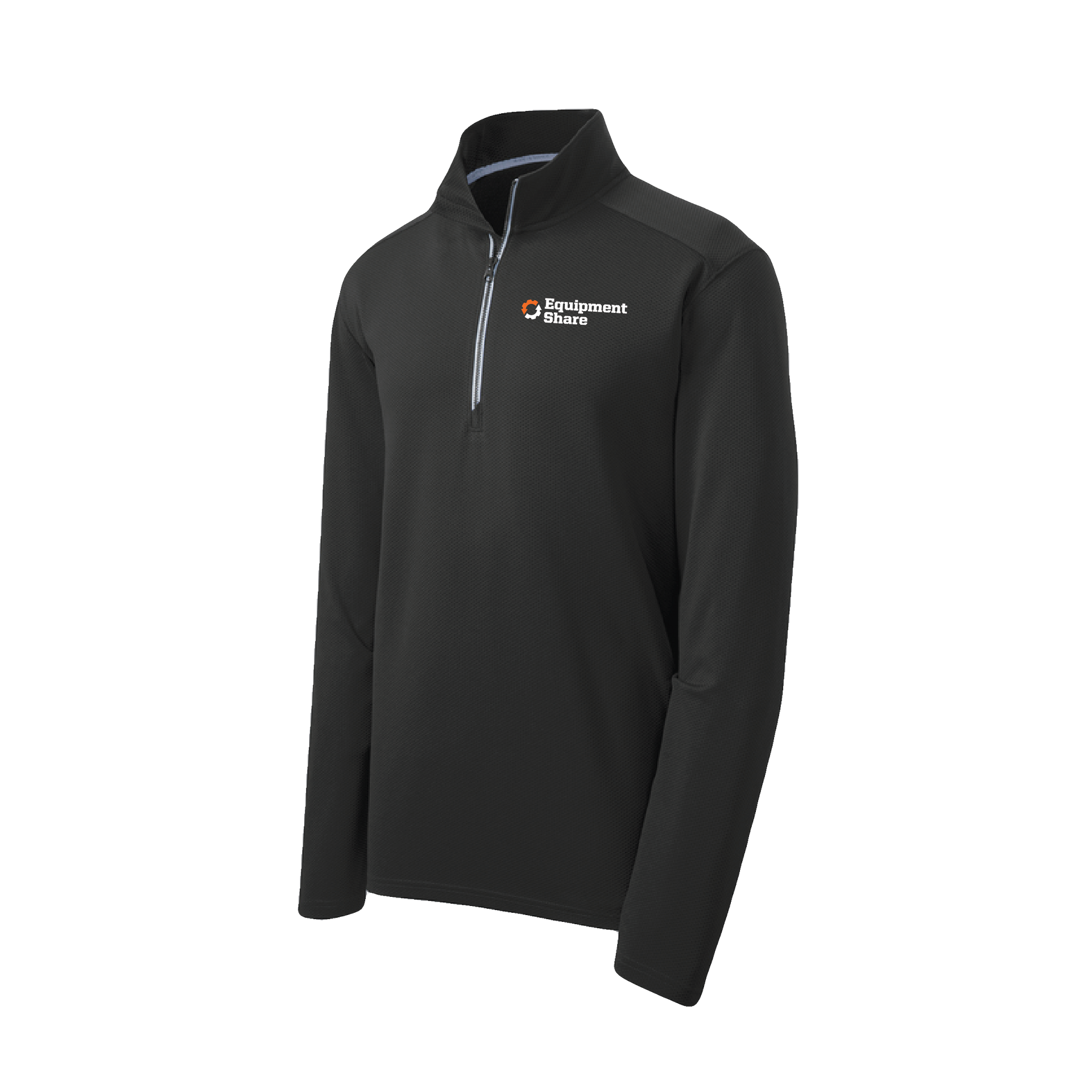 EquipmentShare Sport-Tek Sport Wick Textured Colorblock 1/4 Zip Pullover