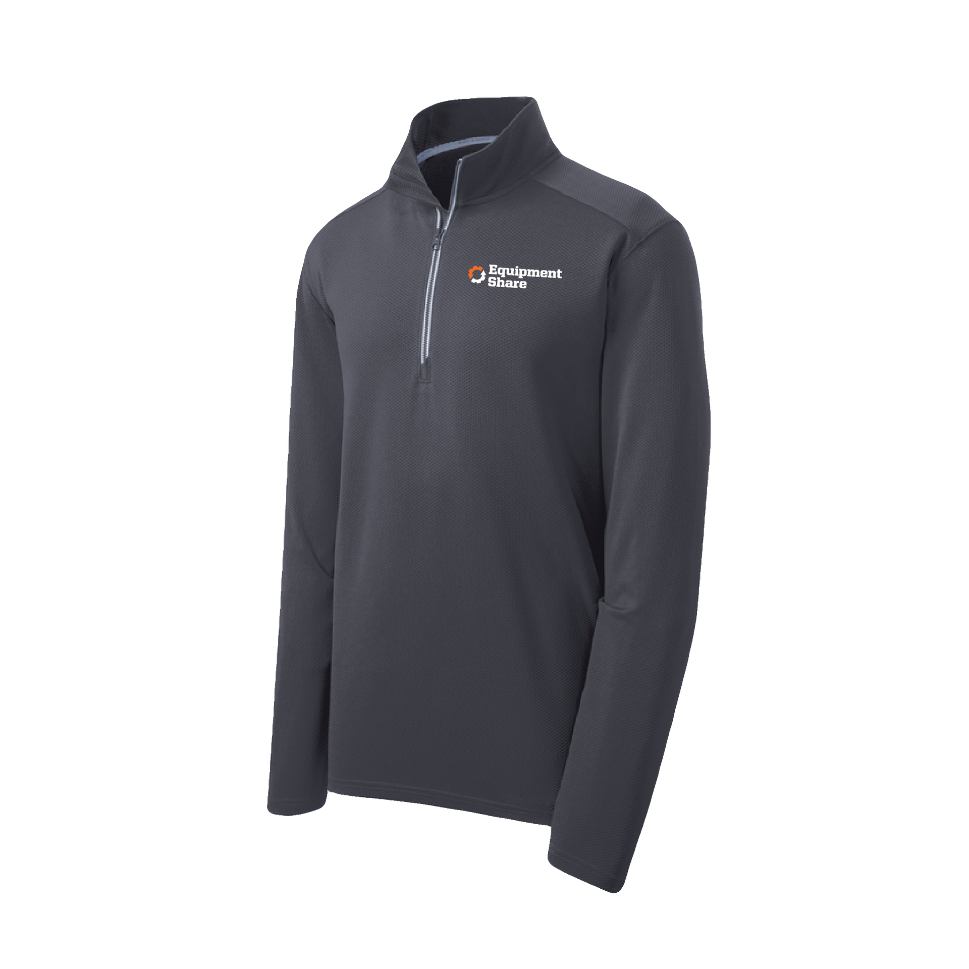 EquipmentShare Sport-Tek Sport Wick Textured Colorblock 1/4 Zip Pullover
