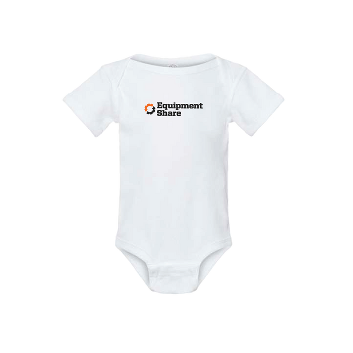 Rabbit Skins Infant Short Sleeve Baby Rib Bodysuit