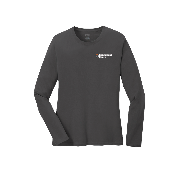 Port Authority Ladies Long Sleeve Cotton T-Shirt