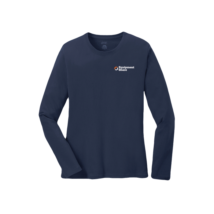 Port Authority Ladies Long Sleeve Cotton T-Shirt