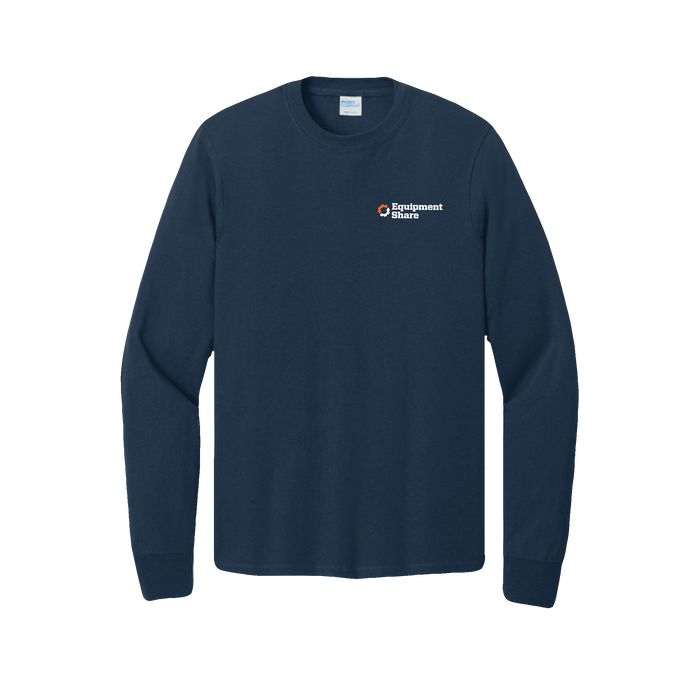Port & Company Long Sleeve 100% Cotton T-Shirt