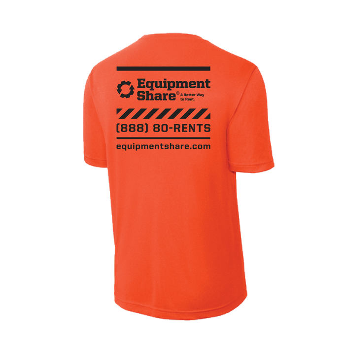 Sport-Tek Competitor Tee with Equipment Share Gear logo