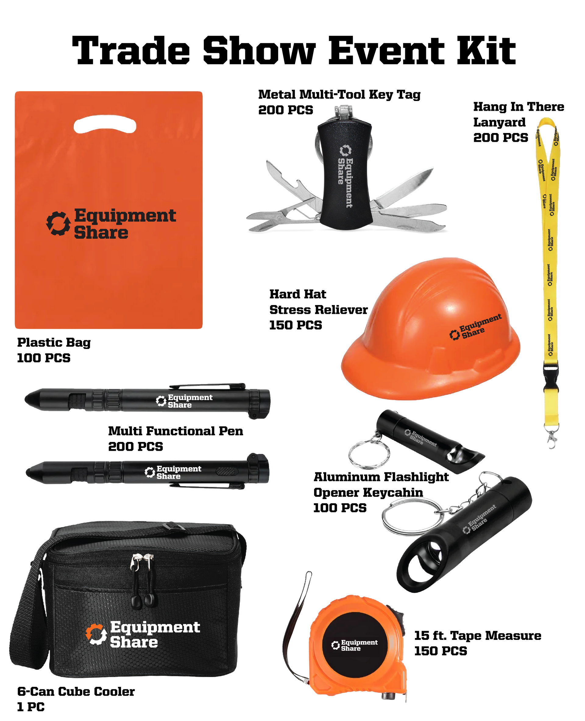 EquipmentShare Trade Show Event Kit