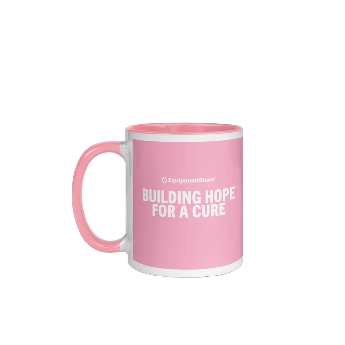 ES Breast Cancer Mug with Color Inside