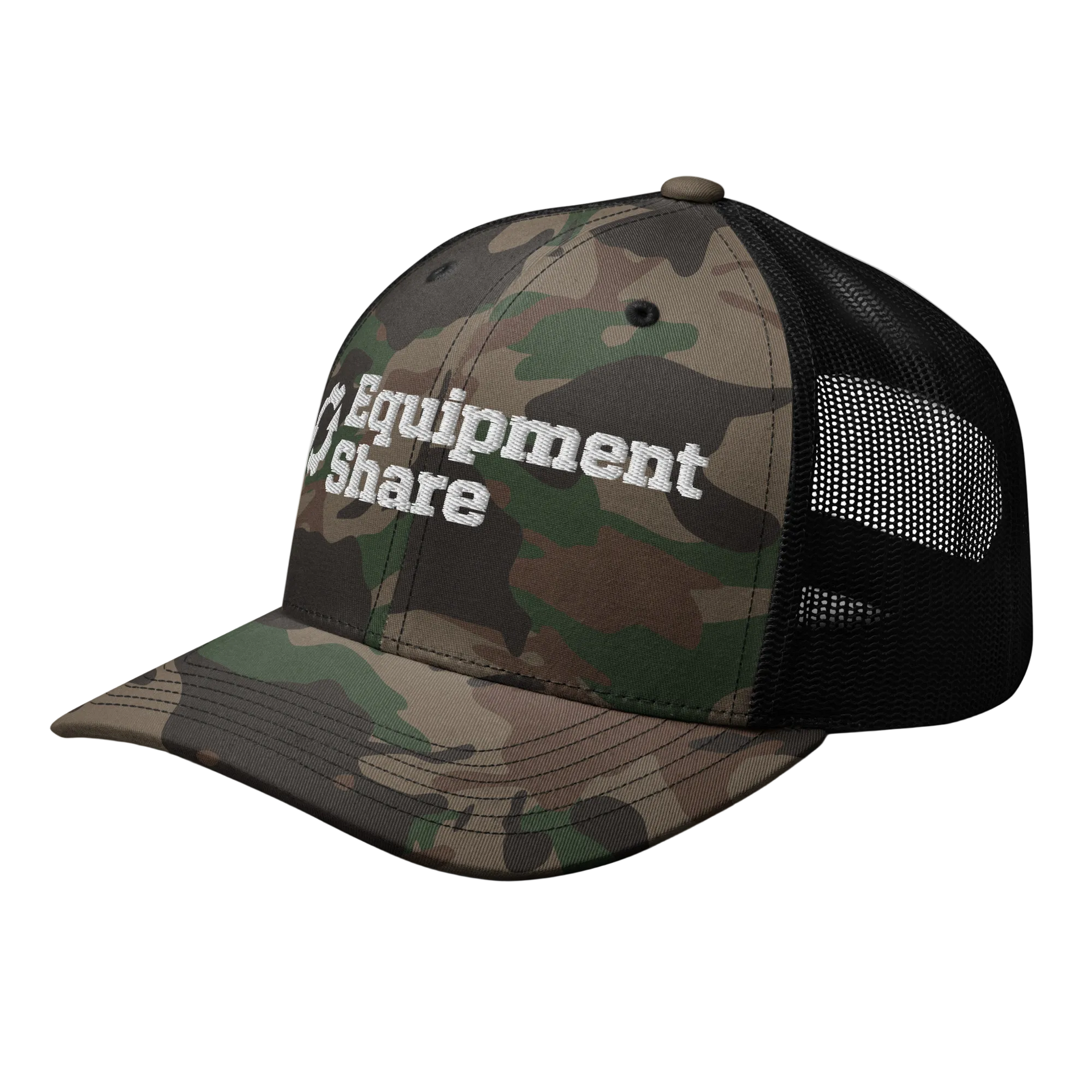 EquipmentShare Camouflage trucker hat