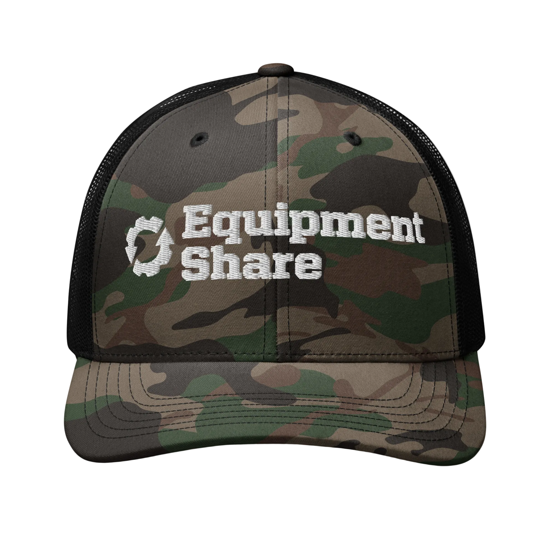 EquipmentShare Camouflage trucker hat