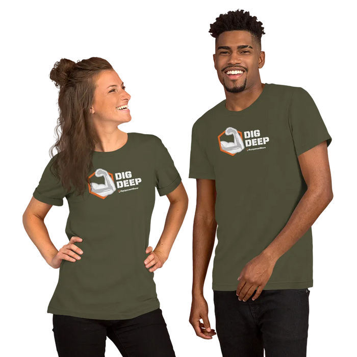 ES Dig Deep Arm Unisex t-shirt