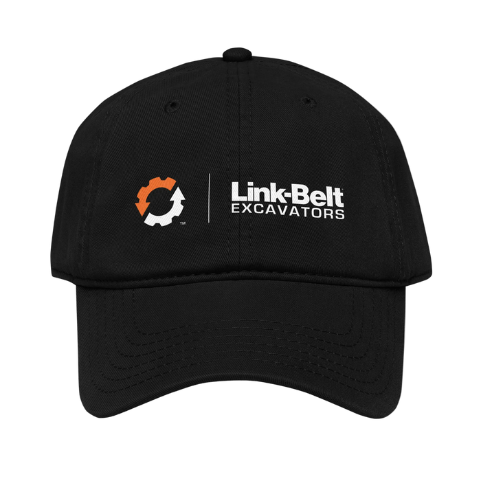 ES + Link-Belt - Garment washed baseball cap