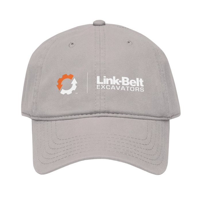 ES + Link-Belt - Garment washed baseball cap