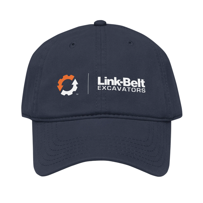ES + Link-Belt - Garment washed baseball cap