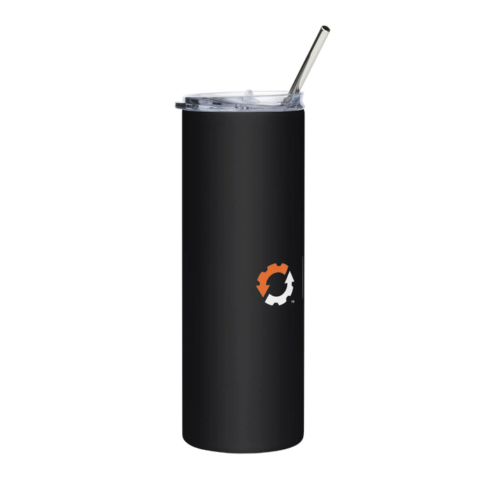 ES + Link-Belt - Stainless steel tumbler