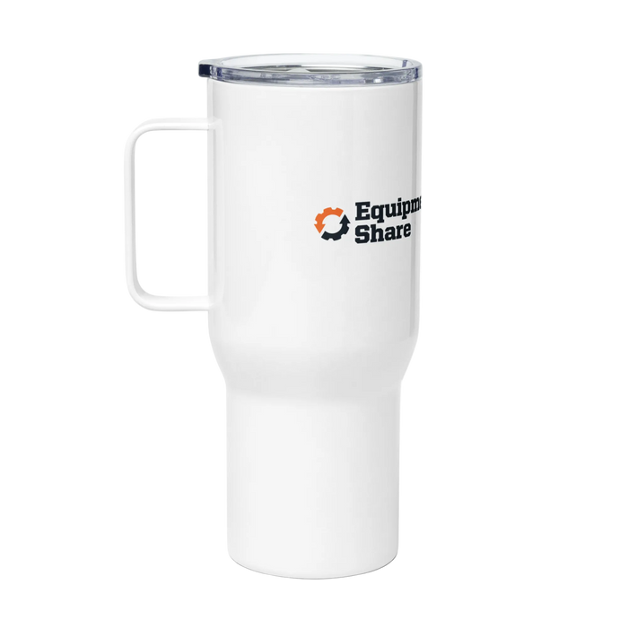 ES + Link-Belt - Travel mug with a handle