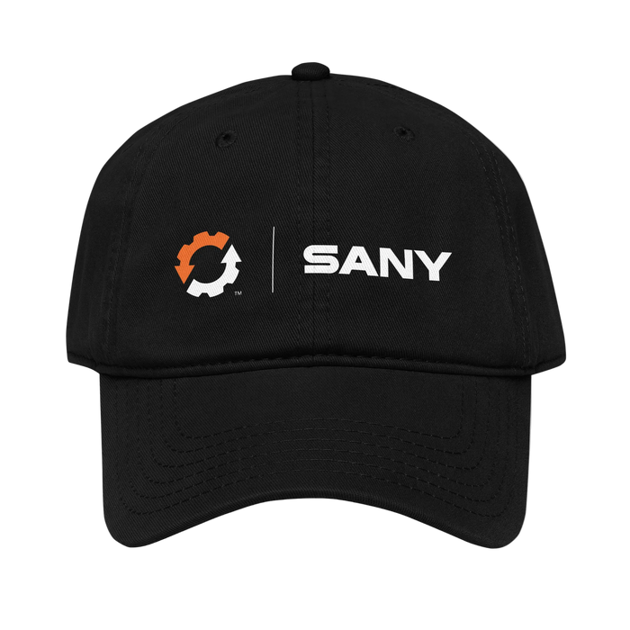 ES + SANY - Garment washed baseball cap