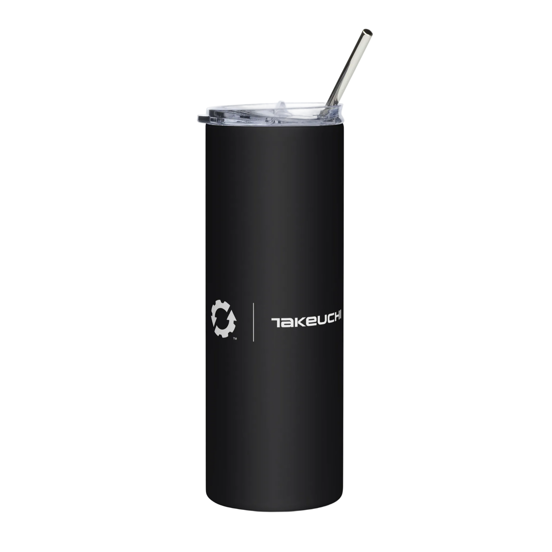 ES + Takeuchi Stainless steel tumbler