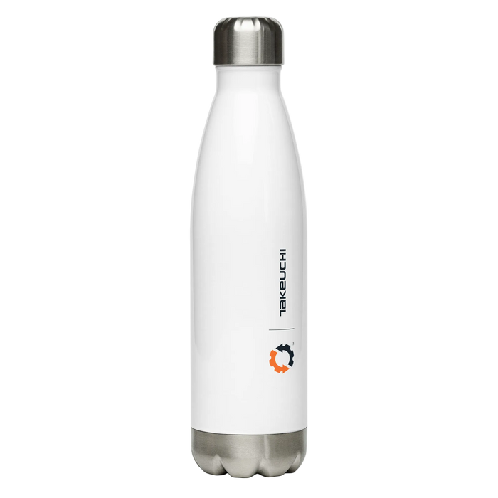 ES + Takeuchi Stainless steel water bottle