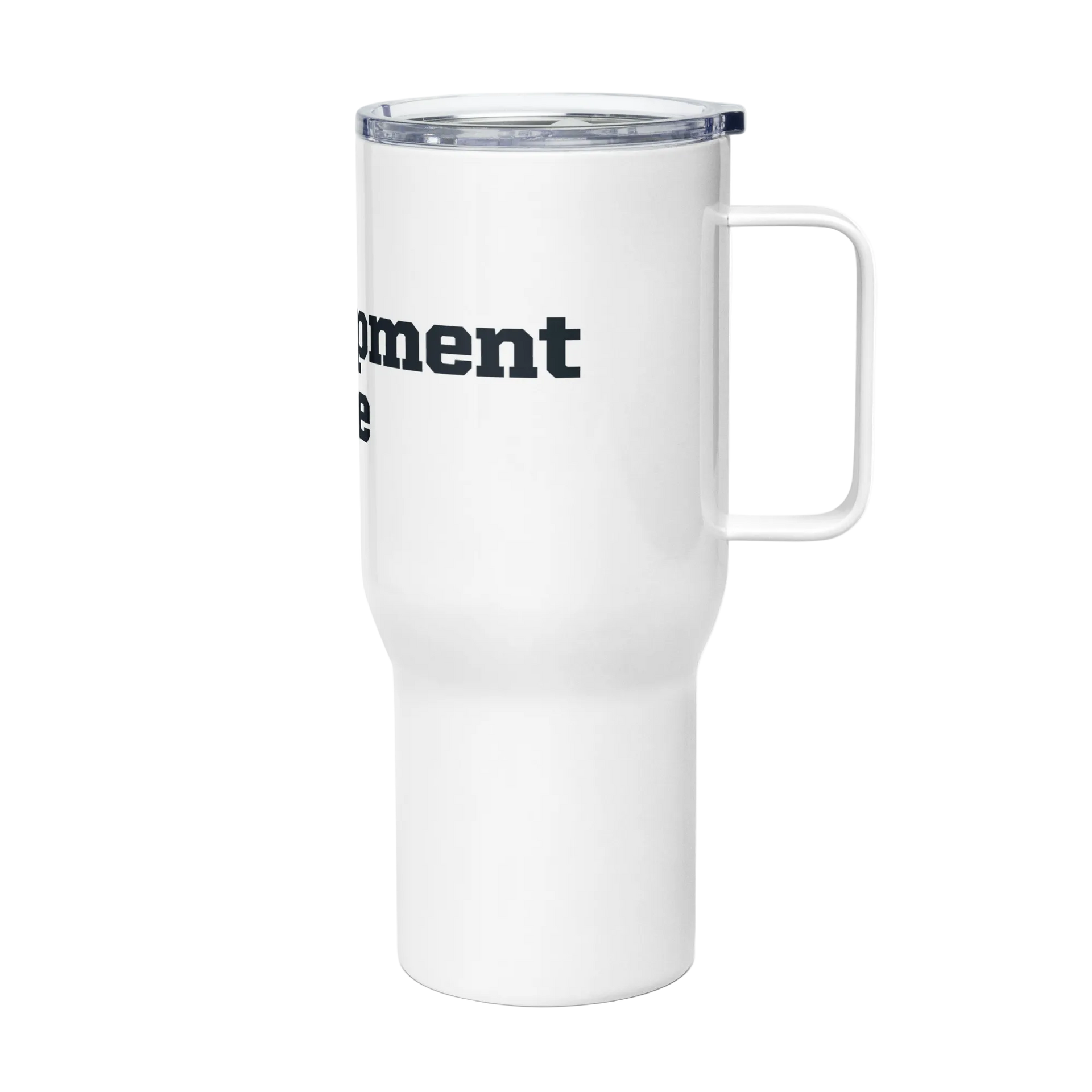 EquipmentShare Travel mug with a handle