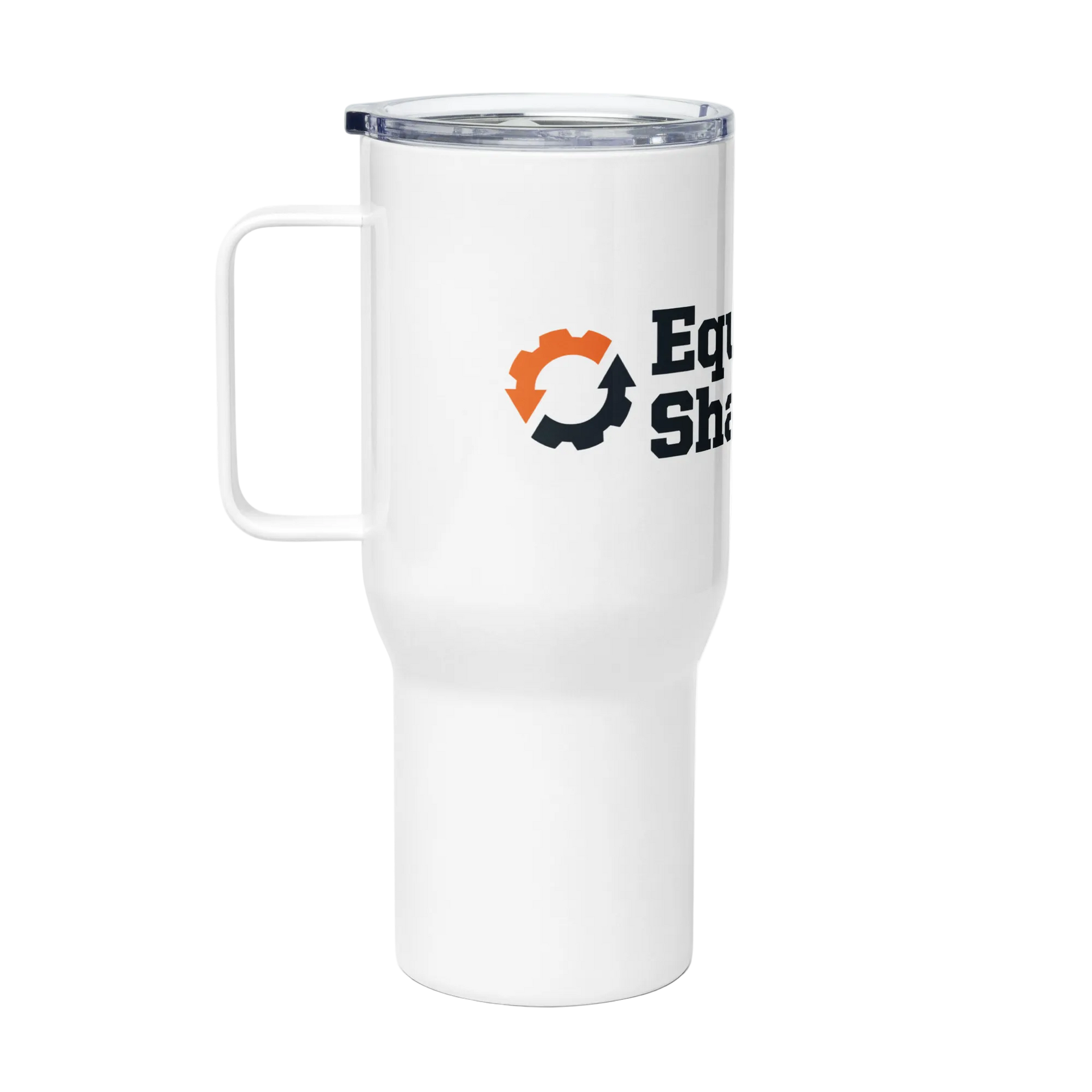 EquipmentShare Travel mug with a handle