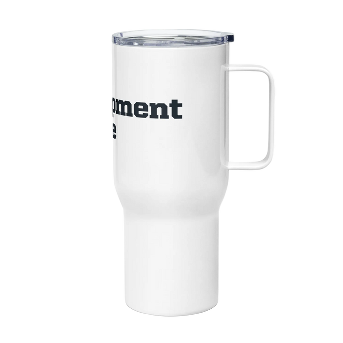 EquipmentShare Travel mug with a handle
