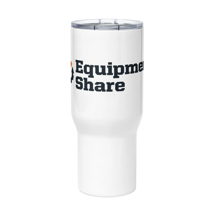 EquipmentShare Travel mug with a handle