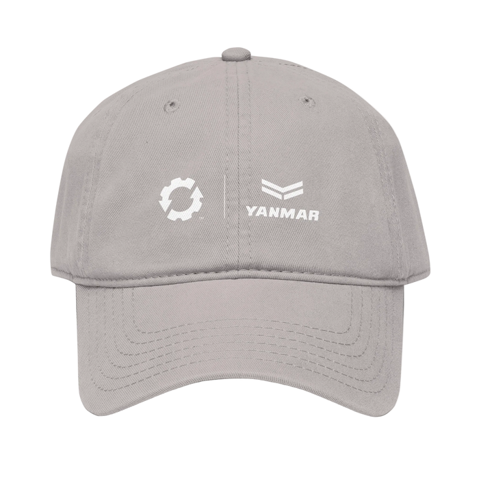 ES + Yanmar Garment washed baseball cap