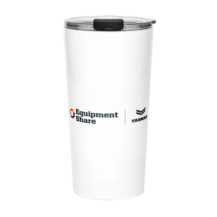 ES + Yanmar Tapered stainless steel tumbler