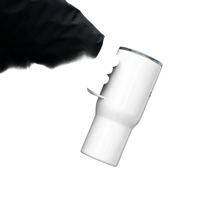 ES + Yanmar Travel mug with a handle