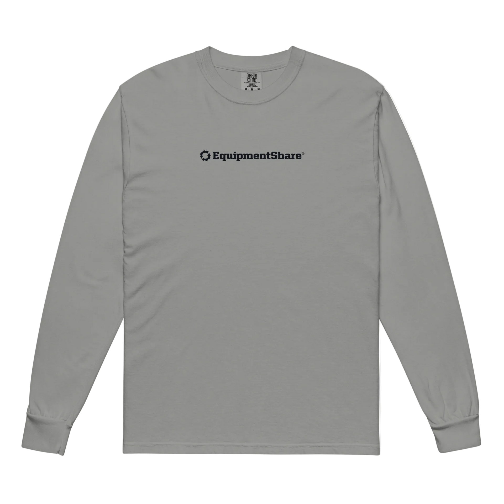 EquipmentShare A Better Way to Rent Comfort Colors Long Sleeve T-Shirt