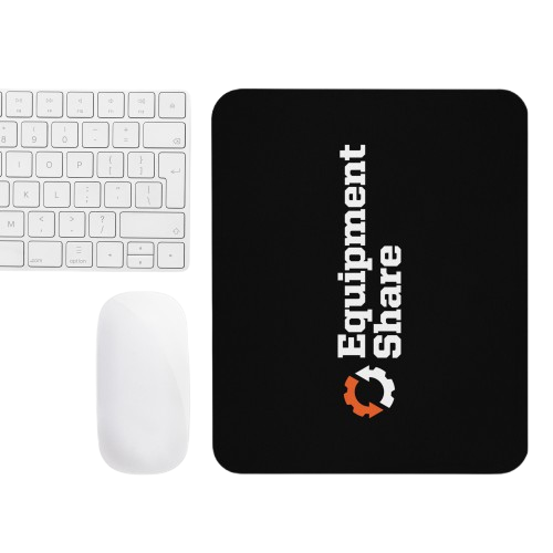EquipmentShare Black Mouse pad