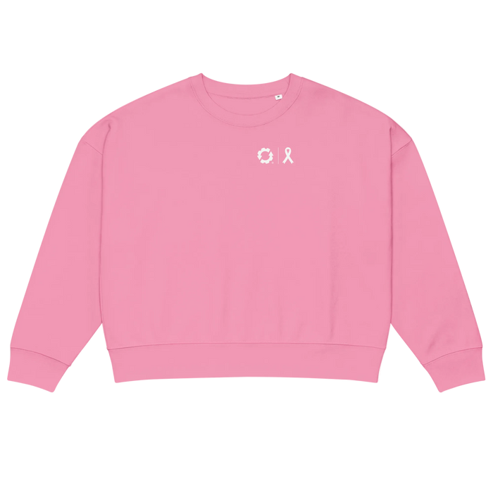 EquipmentShare Breast Cancer Awareness Women’s organic crew neck sweatshirt