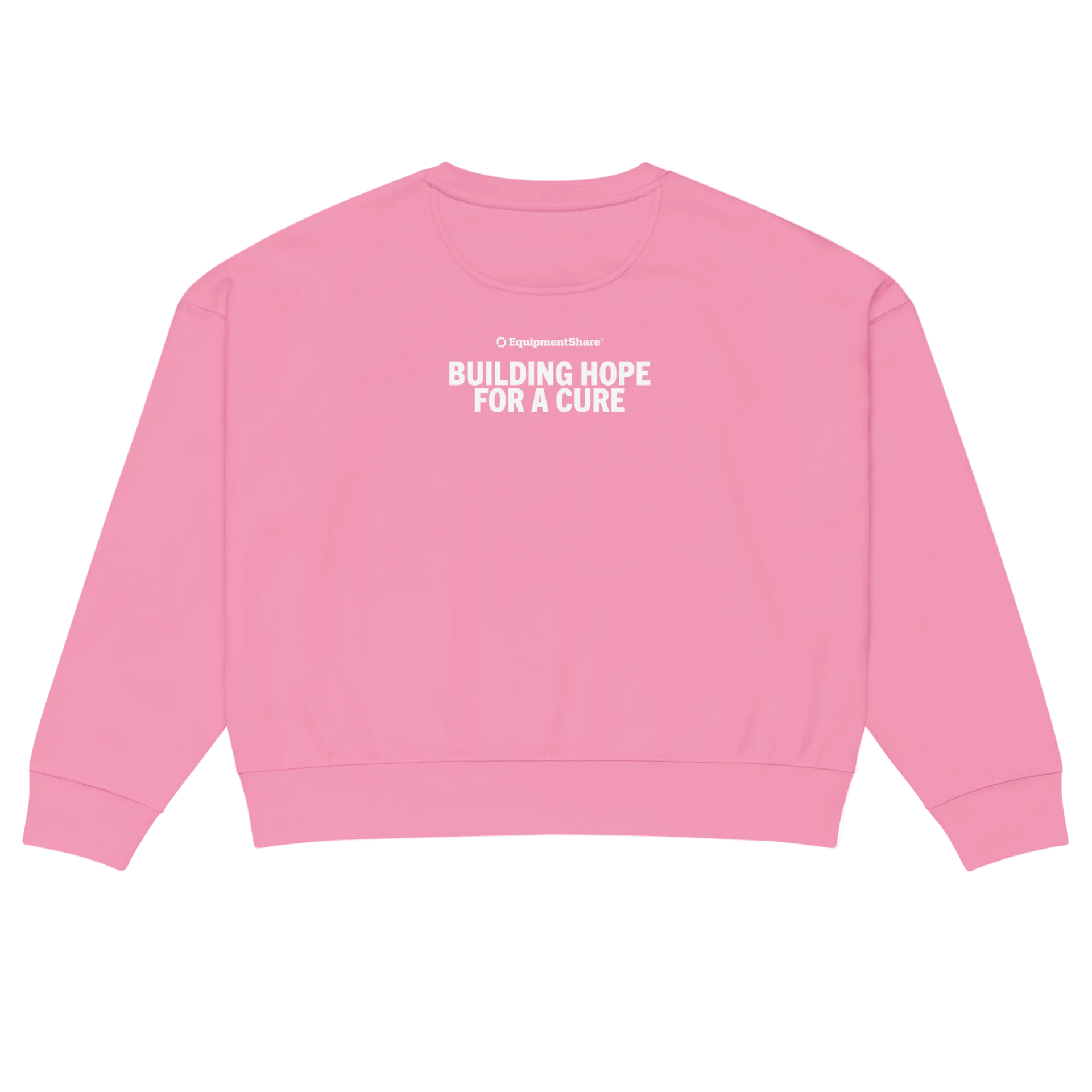 EquipmentShare Breast Cancer Awareness Women’s organic crew neck sweatshirt
